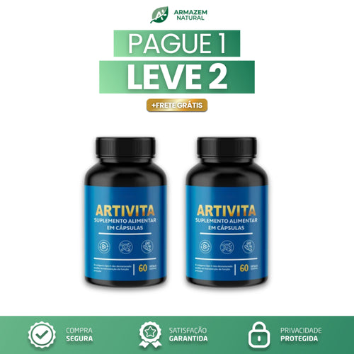 Artivita: Oferta Do Dia + Frete Grátis