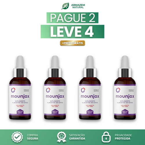 Mounjax: Oferta Do Dia + Frete Grátis