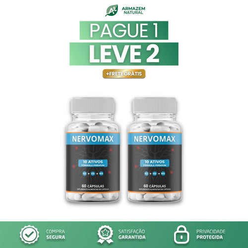 Nervomax: Oferta Do Dia + Frete Grátis