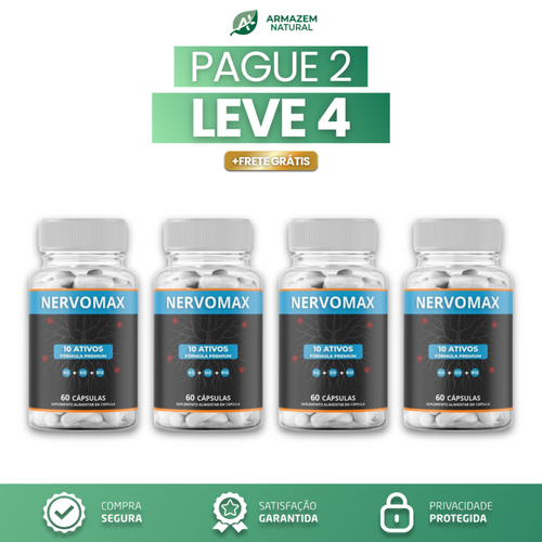 Nervomax: Oferta Do Dia + Frete Grátis